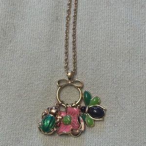 Lilly Pulitzer charm necklace